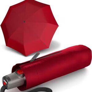 Knirps T.100 Duomatic Pocket Umbrella Red